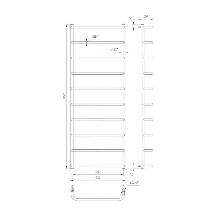 HP1400x530