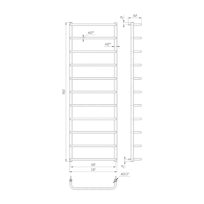 HP1550x530